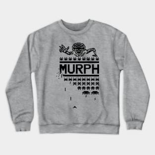 Murph Invaders White Crewneck Sweatshirt